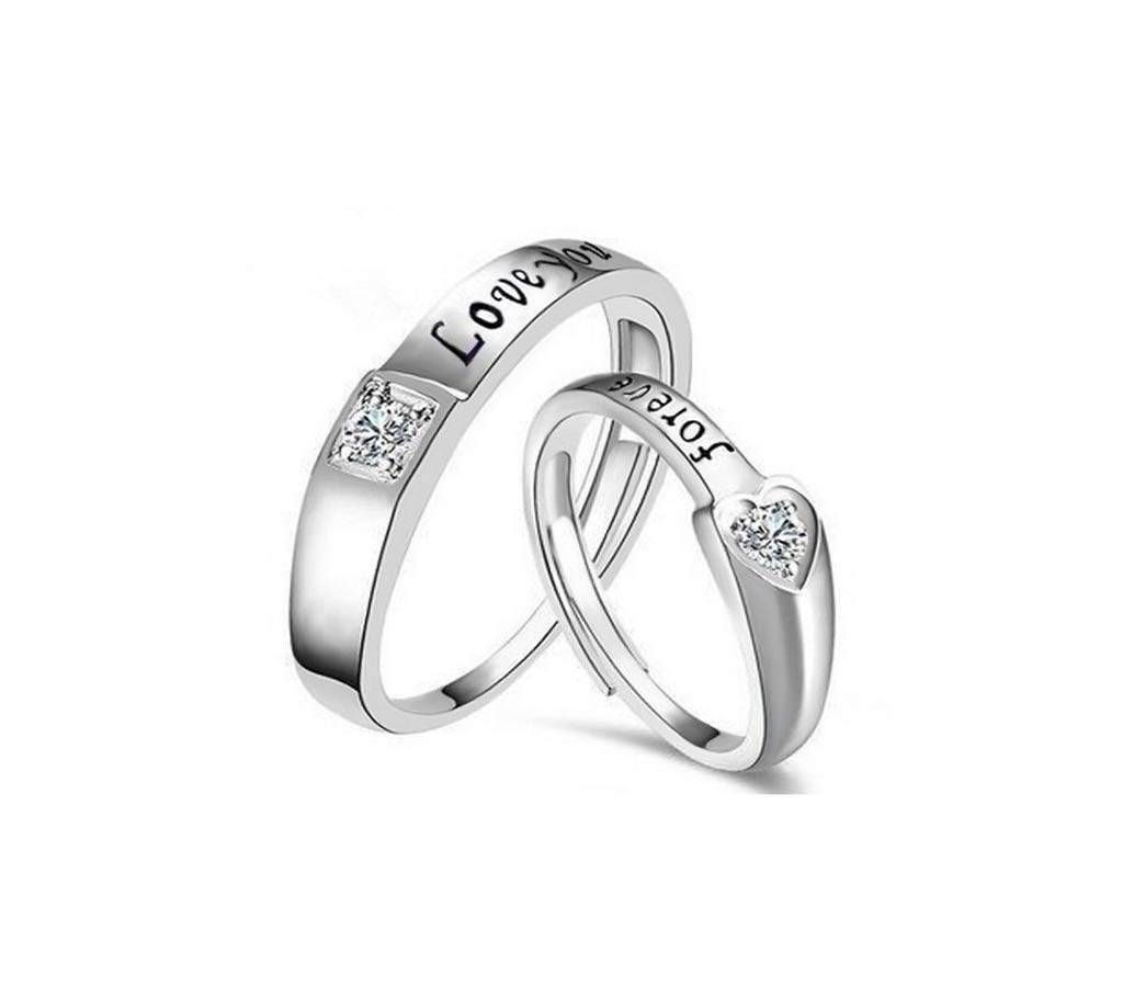 Forever Love You  Couple Ring