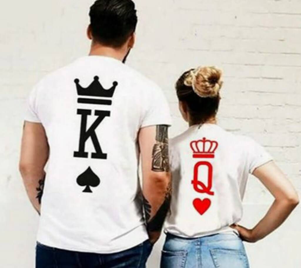 King 1 Couple T-shirt - couple-1