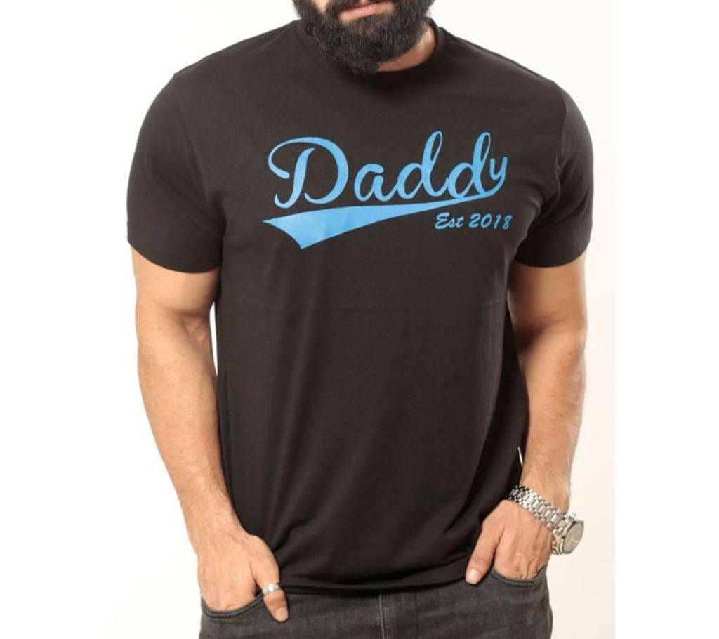 Daddy Printed Mens Valentine Tshirt 