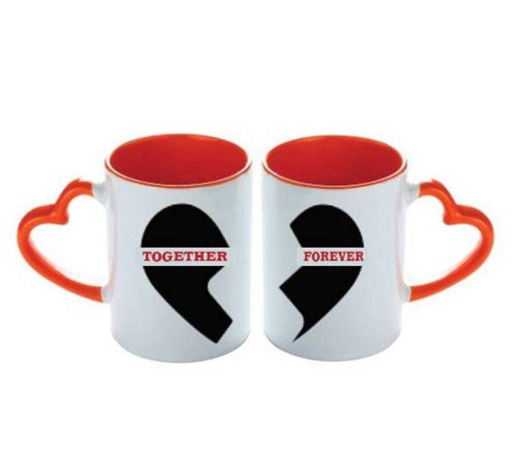 valentine love couple mug (Together Forever)