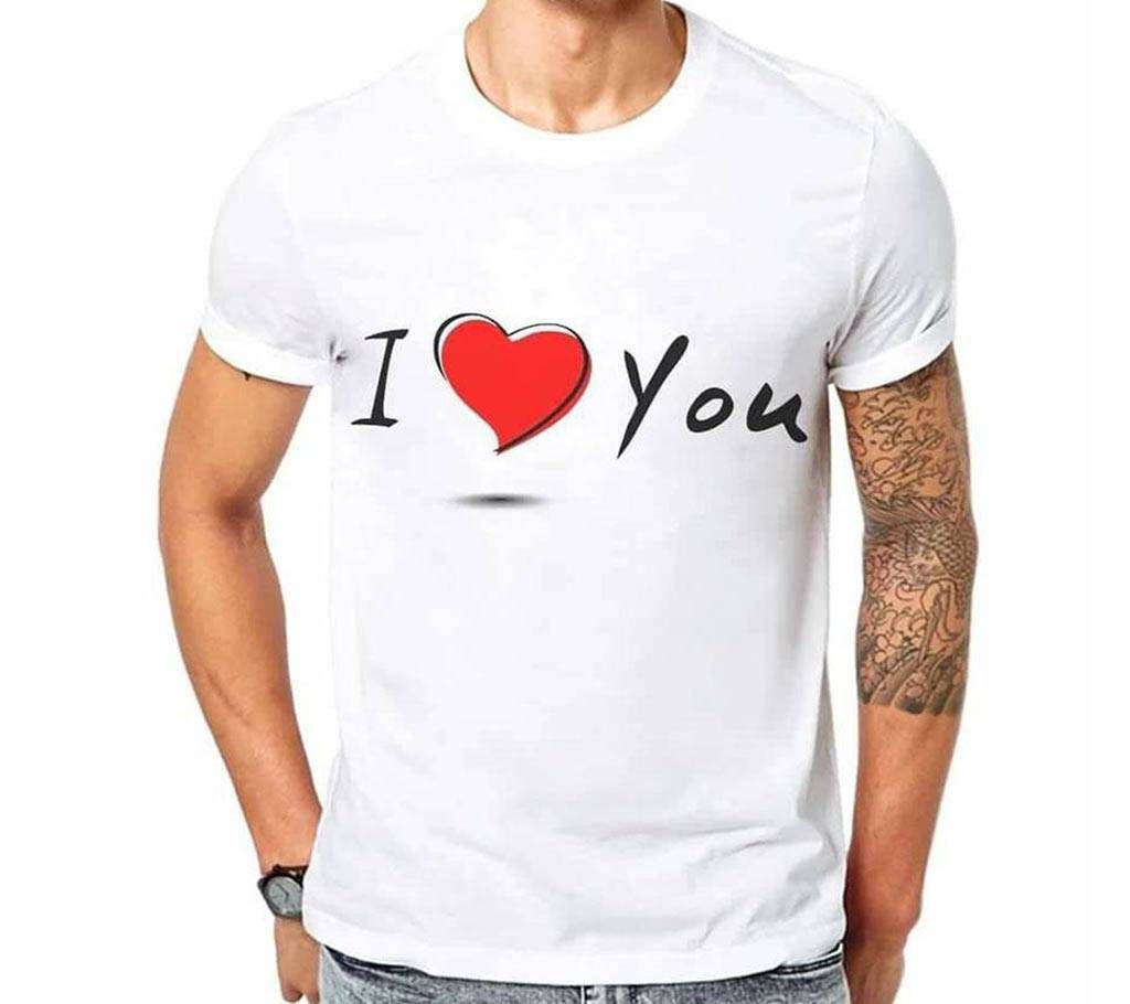 Half Sleeve Cotton T-Shirt f