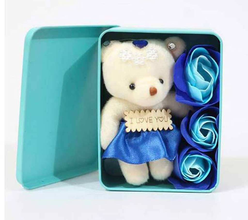 Panda Doll & Soap Valentine Gift Set