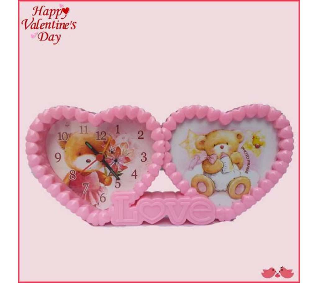 Sweet Love Alarm Clock & Photo Frame