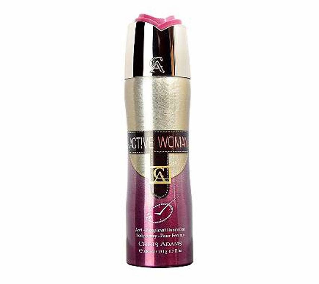Chris Adams Body Spray Active Women 200ml