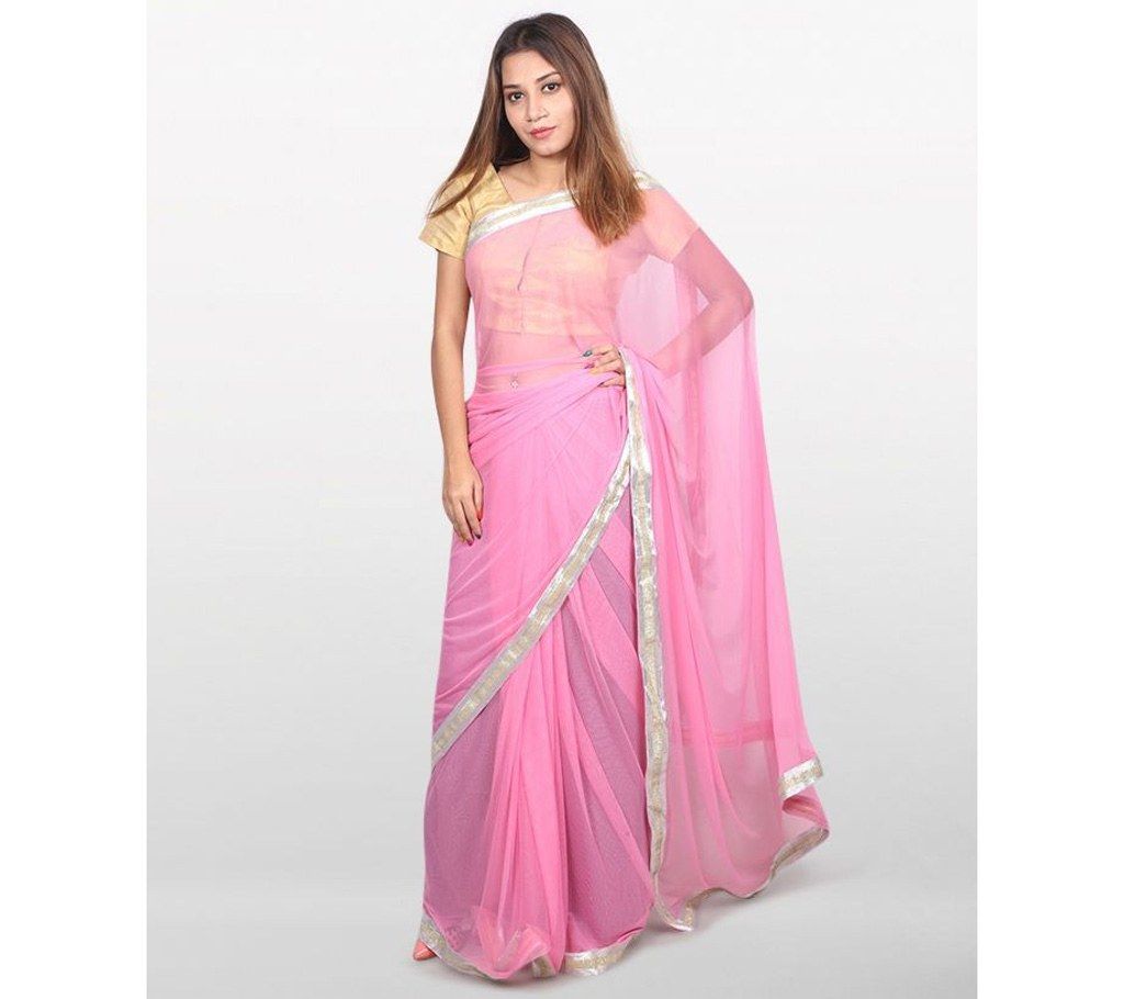 Indian soft net sharee