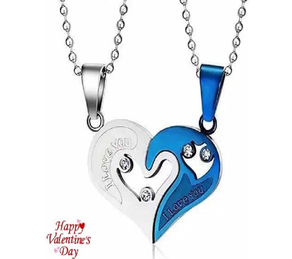 I Love You  couple pendent-02