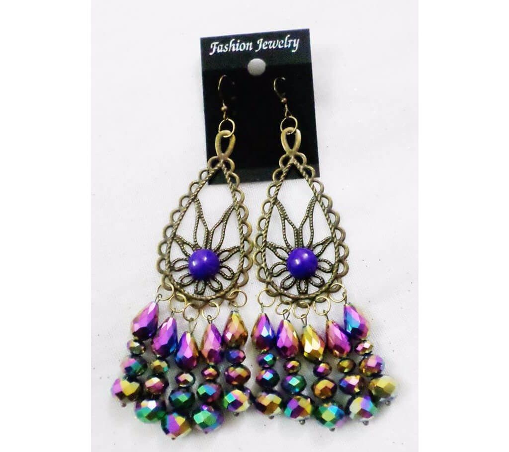 Antique filigree design ear ring
