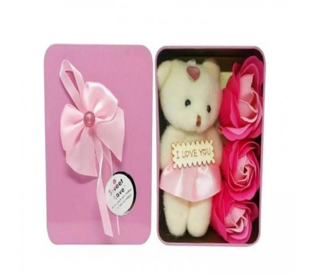 I Love you Panda Doll-pink