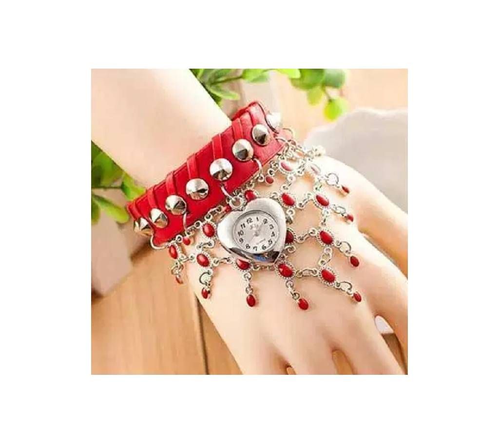 Heart Shape Bracelet Watch