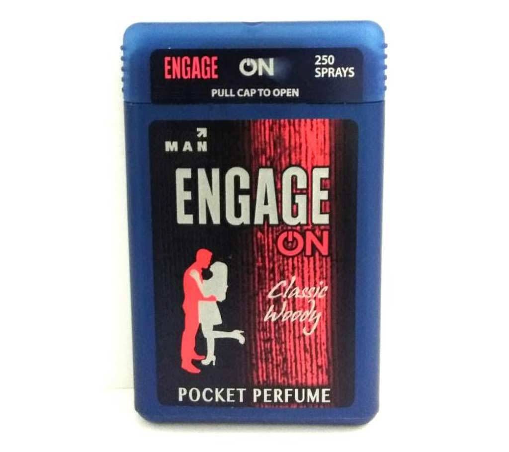 Engage On (Classic Woody) Pocket Perfume 17ml - India 
