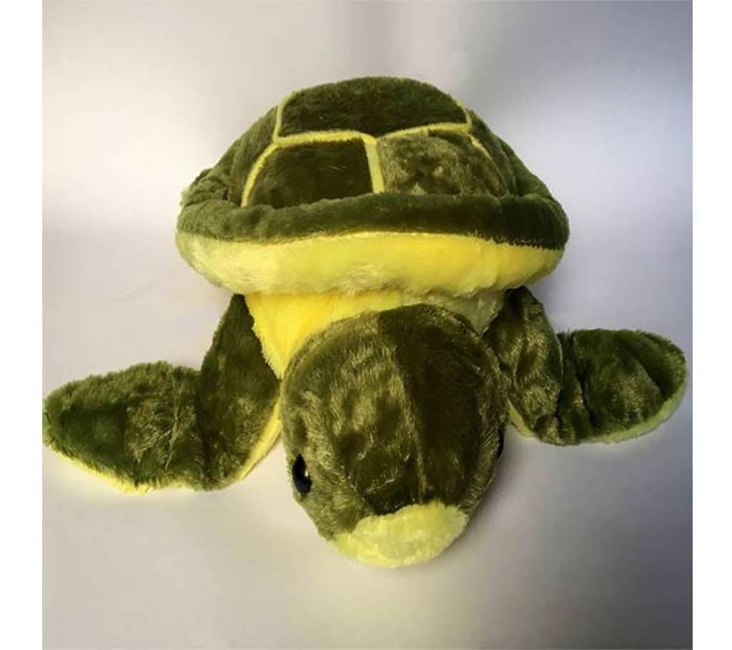 Green Turtle Pillow