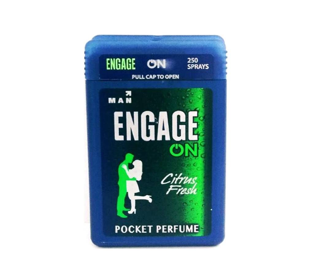 Engage On (Citrus Fresh) Pocket Perfume 17ml - India