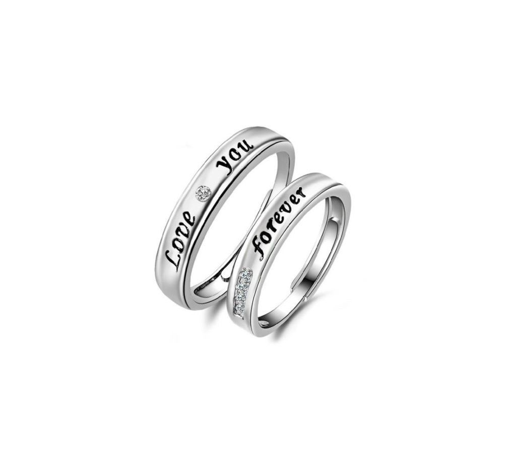 Love You Forever Couple Ring