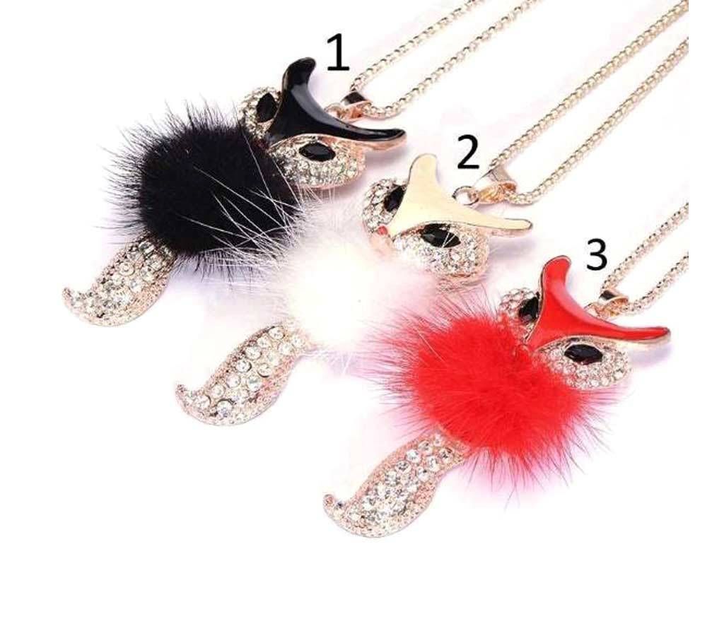Cat shaped pendant