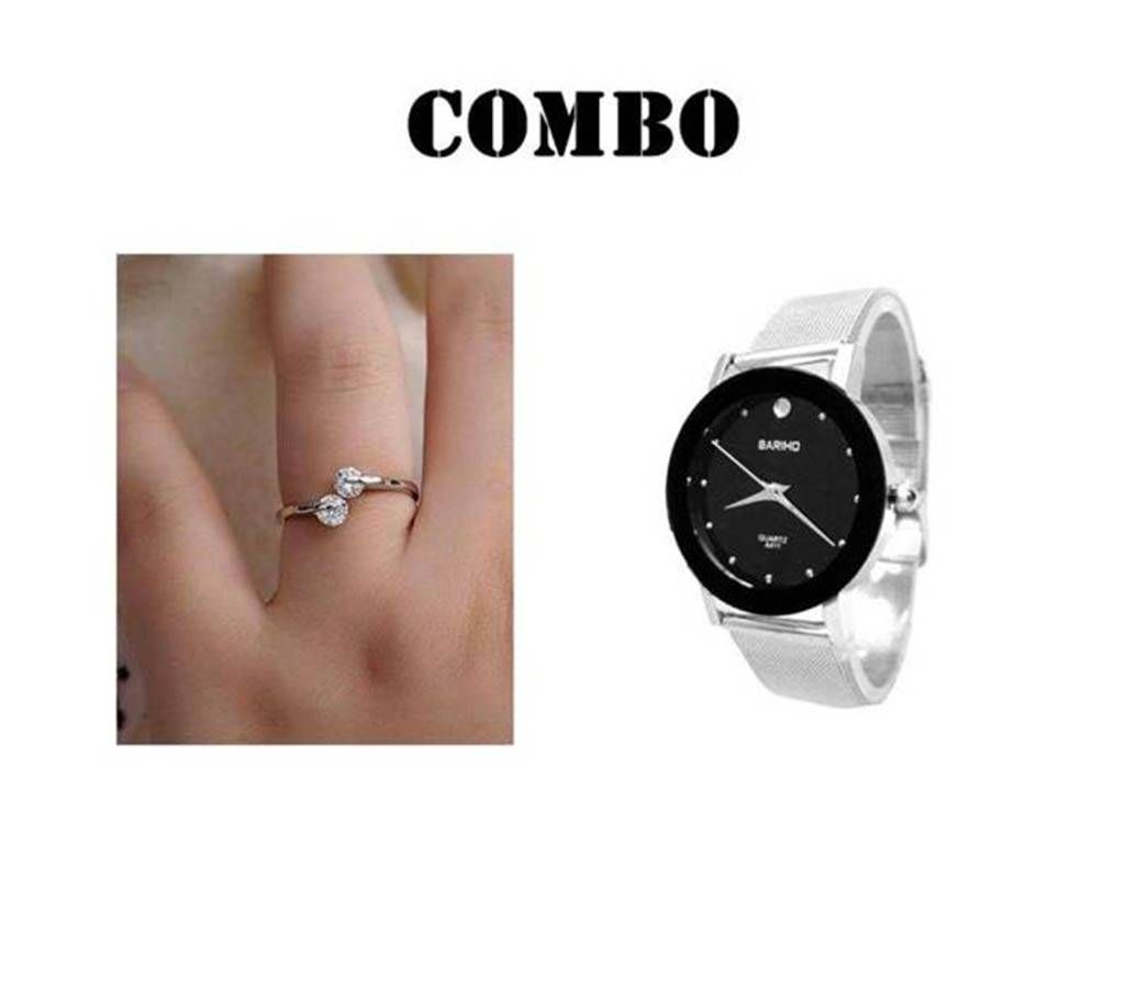 Combo offer Bariho watch and Finger Ring