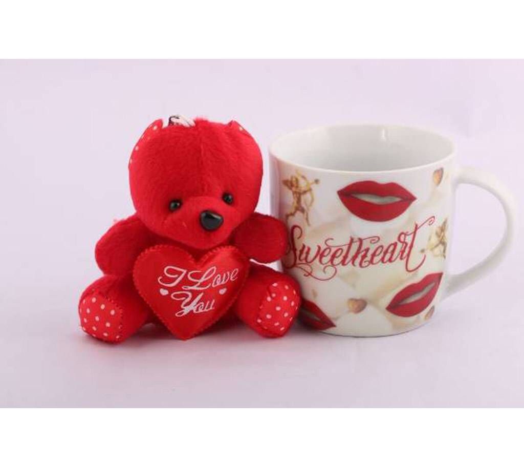 Small Teddy Bear & Mug Combo Offer