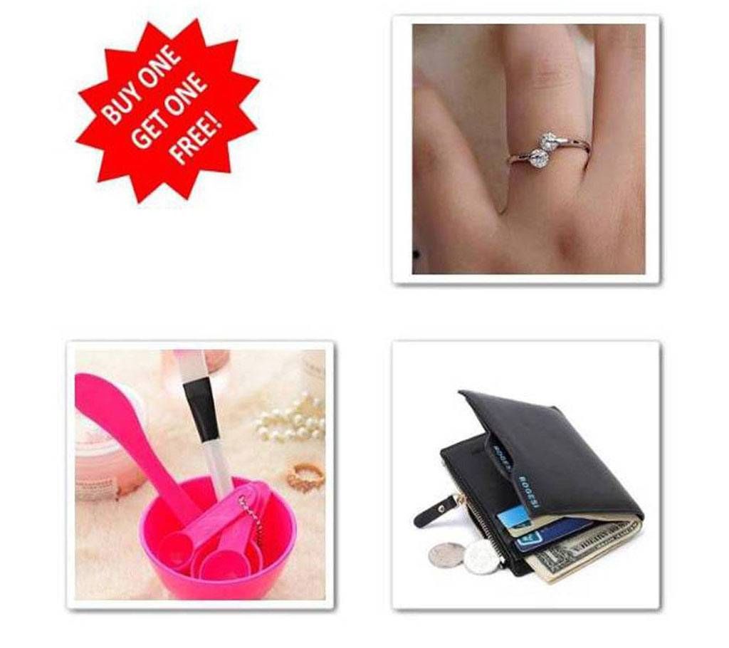 Face Care Tool-Bogesi Wallet-Finger Ring Combo