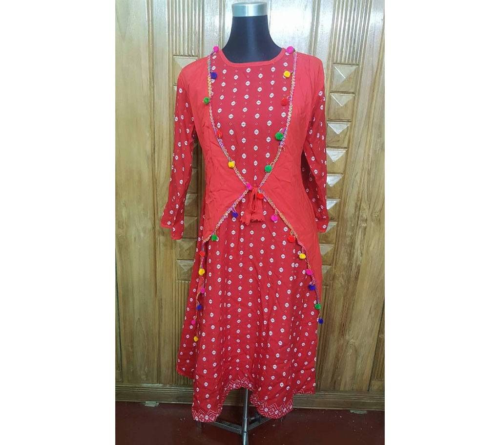  China Linen Readymade Kurti  