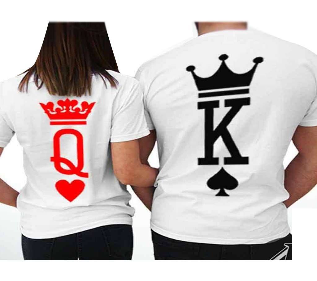 King 1 Couple T-shirt - couple-22