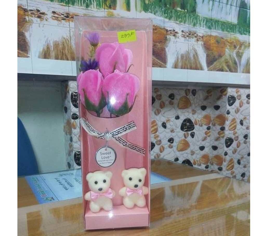 Teddy Bear Flower Box