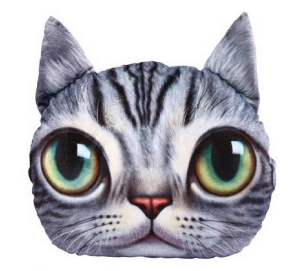 3D Cat Face Pillow-03
