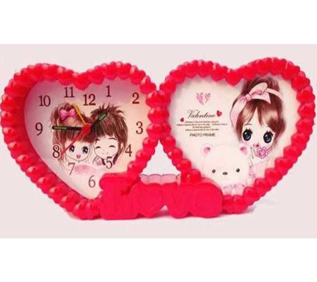 Sweet Alarm Clock and Photo Frame 