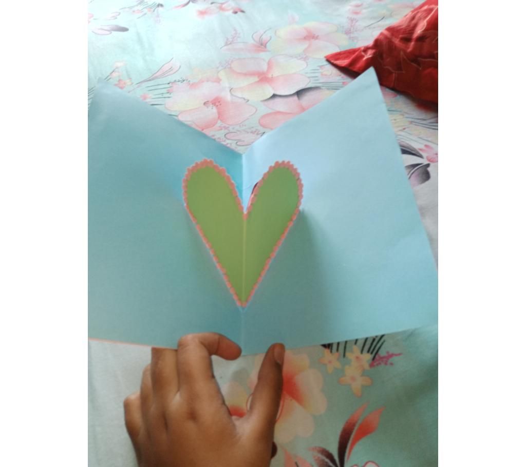 valentine day gift card