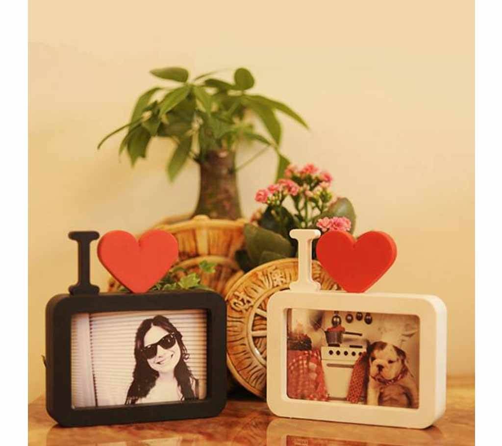 Love Shaped Photo Frame (1 pcs)
