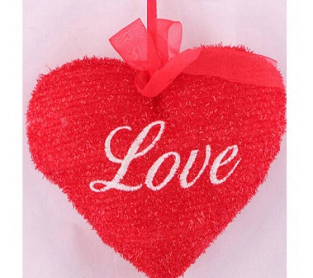 Cute Red Heart Pillow 01