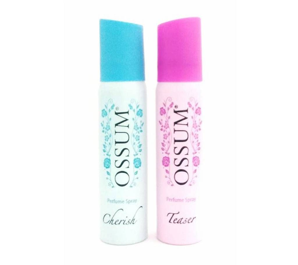 Ossum Combo of cherish & teaser Deodorant for Ladies - Indian