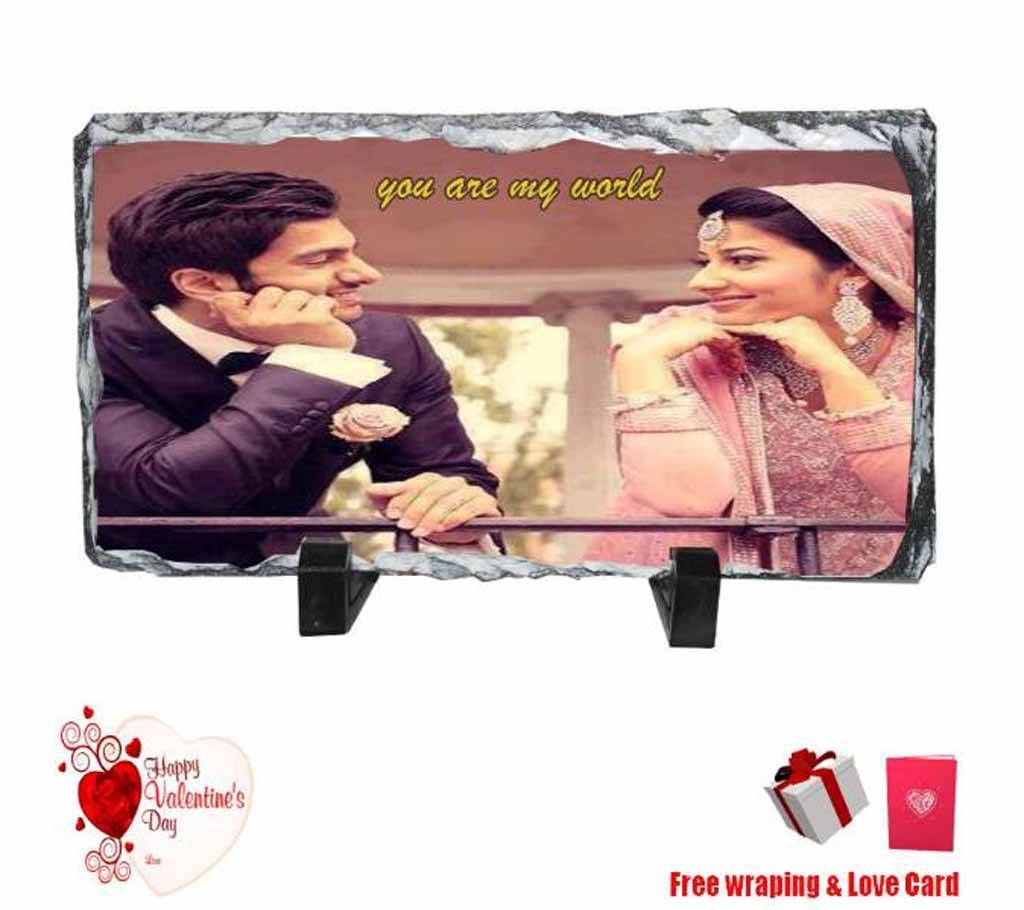 Customized Printed Stone Photo Stand 