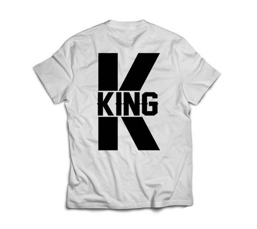 King 333 Mens T-shirt - white