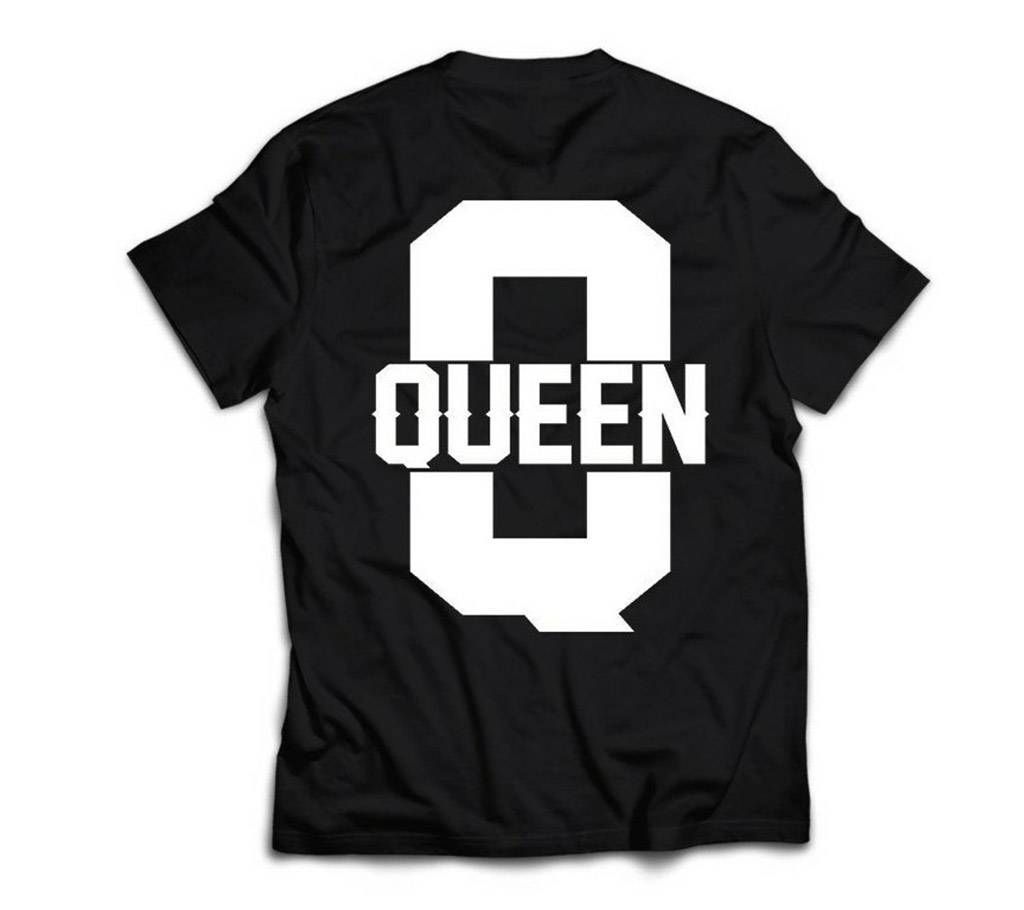 Queen 333 Womens T-shirt - black