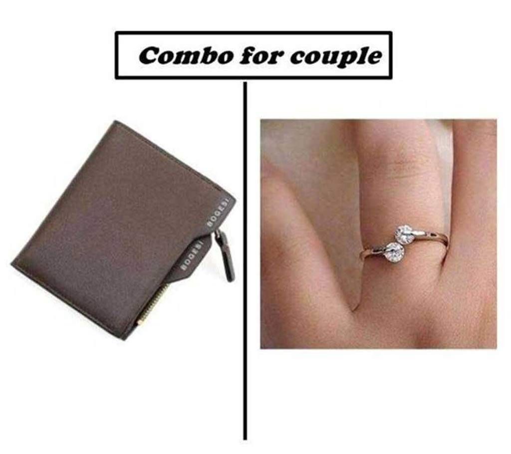 Combo Of Bogies Wallet and Finger Ring