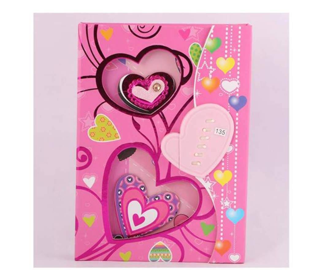 Beautiful SweetHeart  Secret Diary with Lock -01
