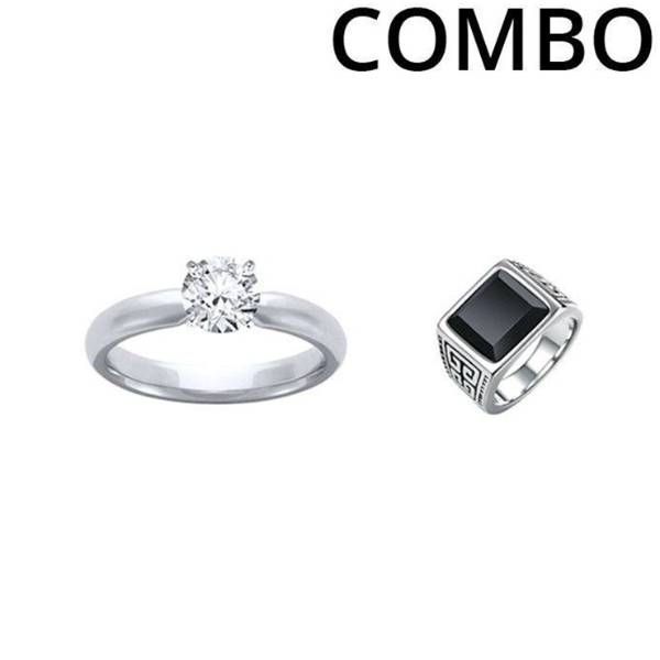 Combo Finger Ring for Couple