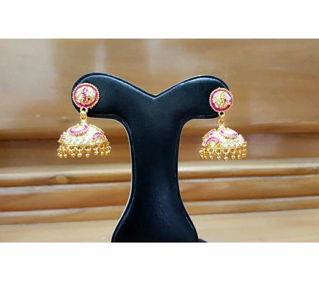 Zircon Stone Setting Ear Ring