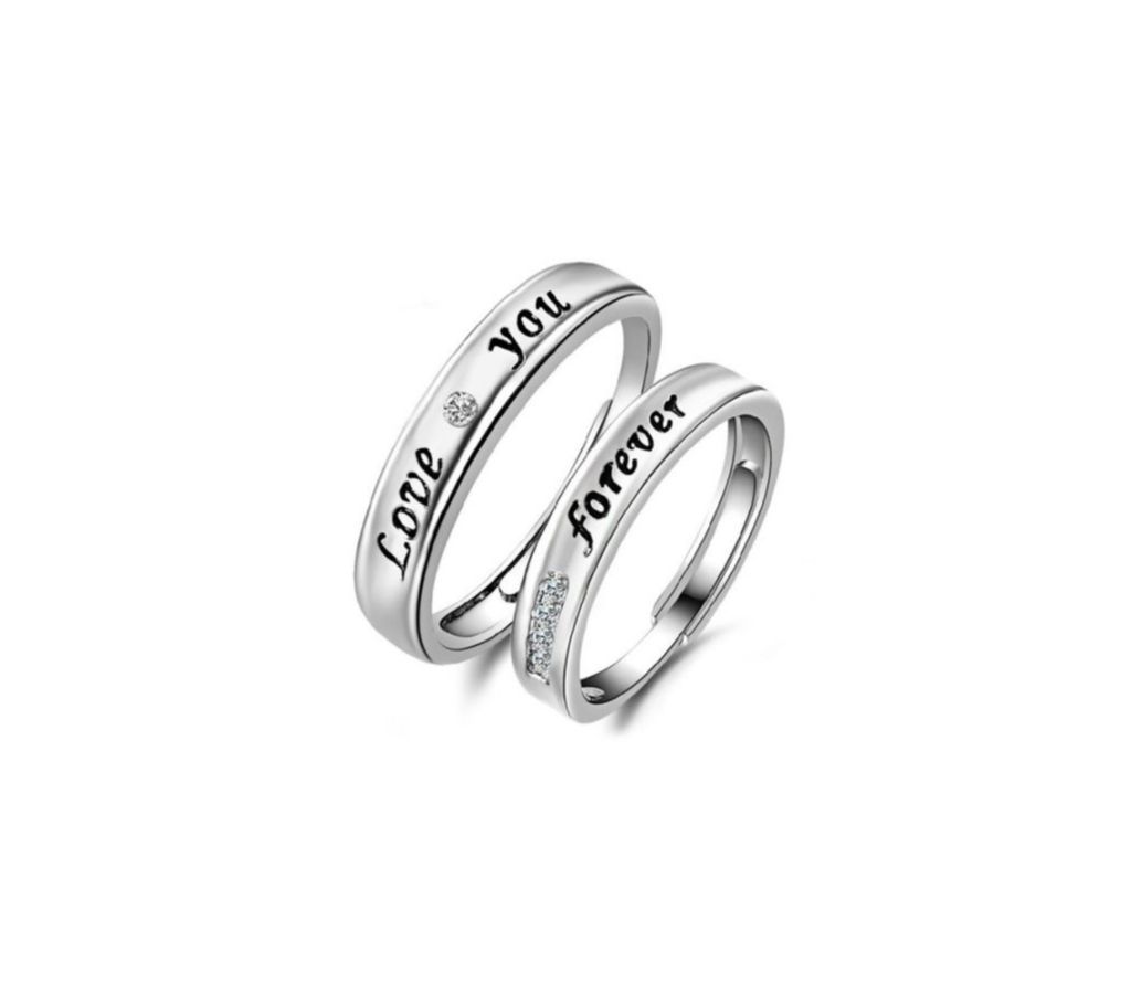 Mens Womens Fashion Jewelry Lover Promise Finger Ring