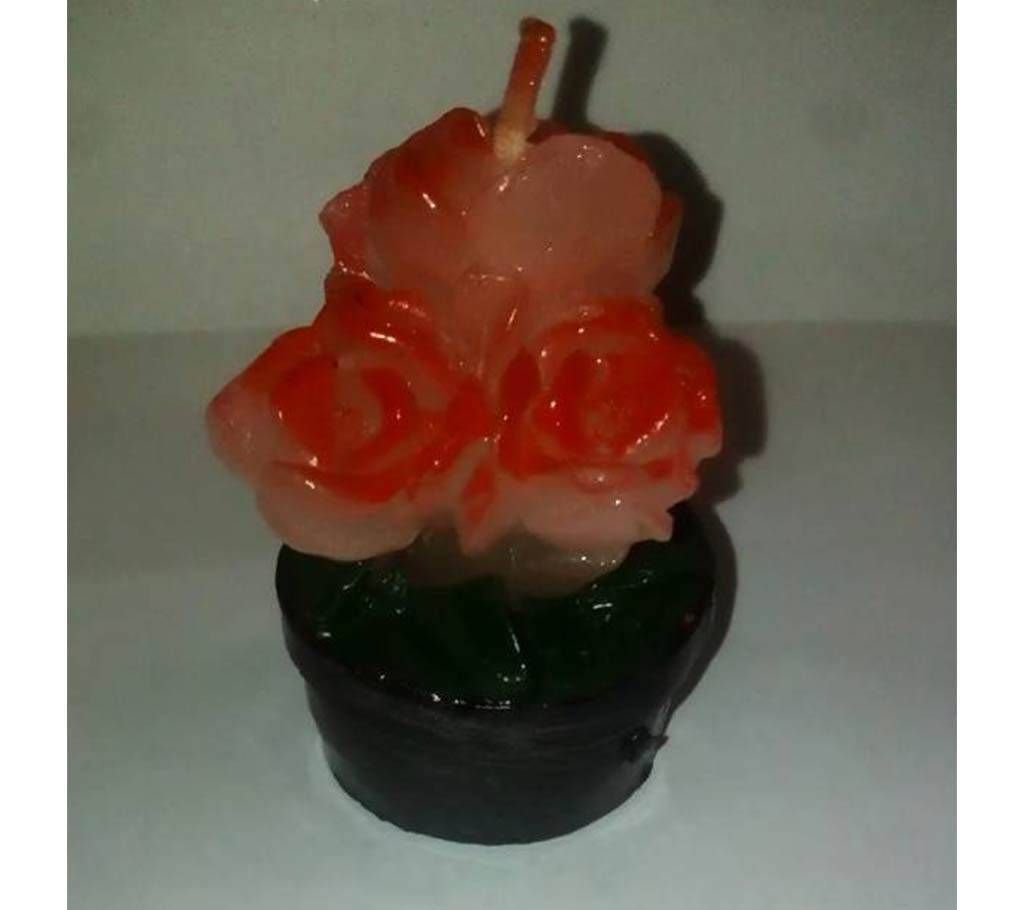 Rose candle