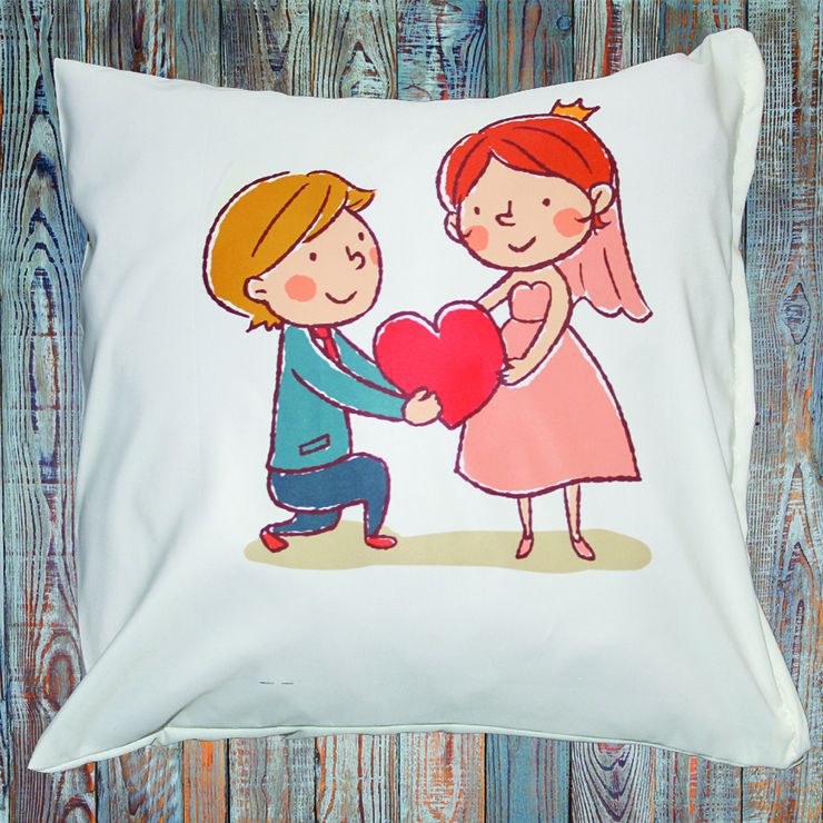 Cushion Cover - Couple Love