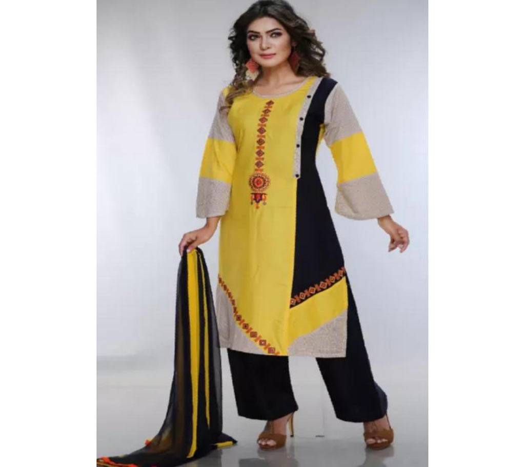 Stiched Cotton kameez for Women-1pcs  Valentine and Spring 