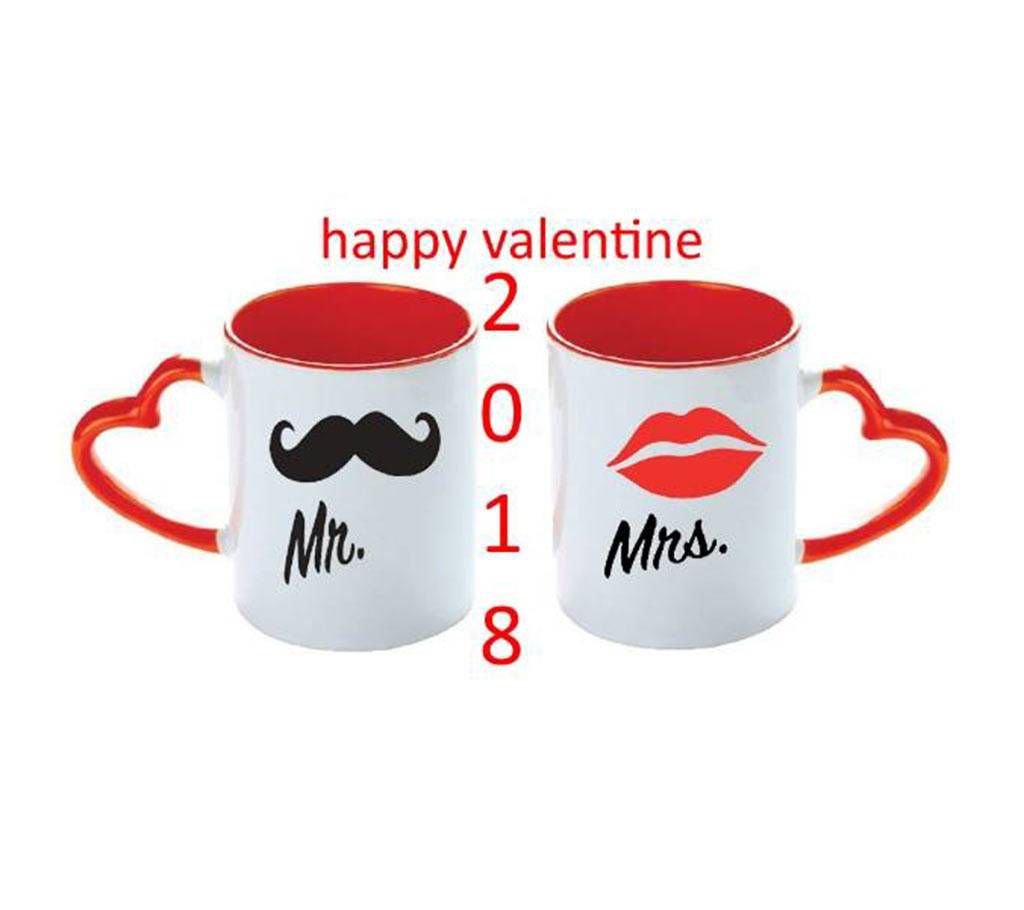 valentine love couple mug MR MRS 