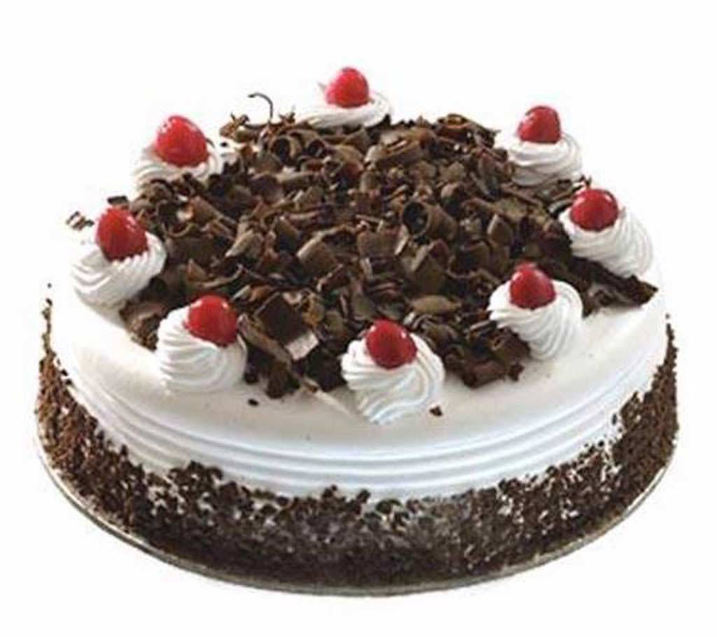 Special Vanilla with Chocolate Cake - 1 pound 