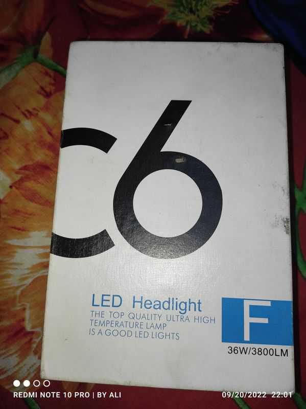 LED C6 LIGHT BRAND NEW