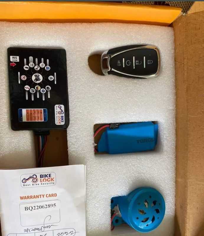 GPS (Bike lock) + alarm