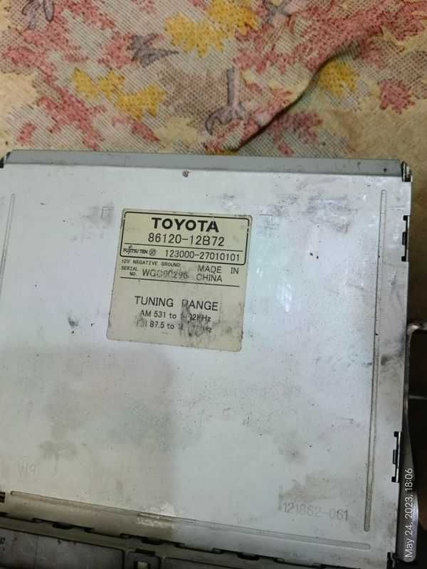 DVD player Toyota