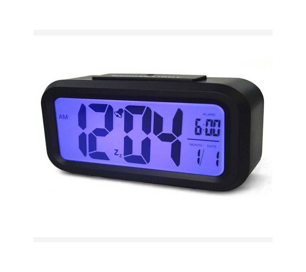 lcd digital alarm table clock