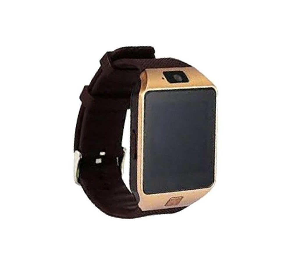 SIM Supported Smart Watch Mobile - Gold