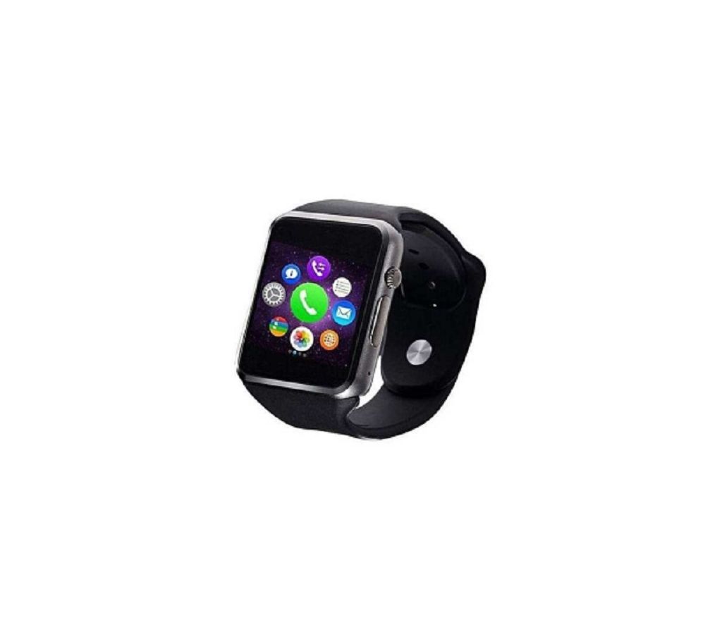 A9 Smart Watch Sim Sports and Android Mate - Black