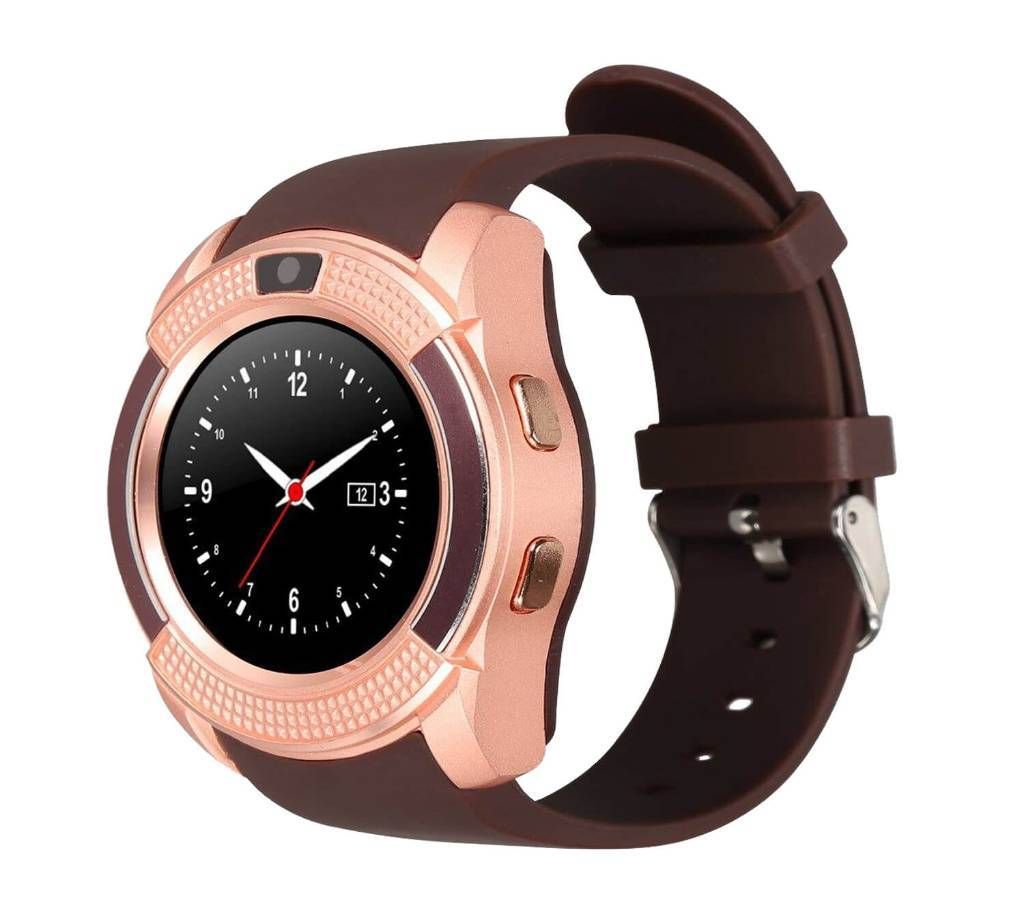 V8 Smart Watch SIM Supported Golden